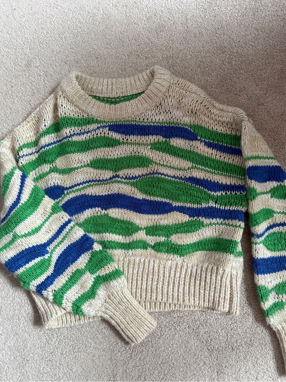 Aerie Knit Striped Sweater